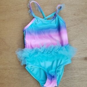 𝅺okie Dokie Tulle Swimsuit/Leotard NWOT